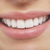 Closeup of health smile