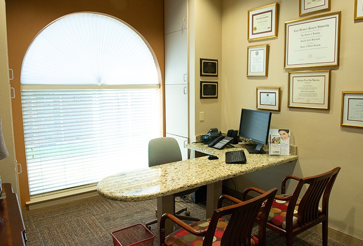 Private consultation room